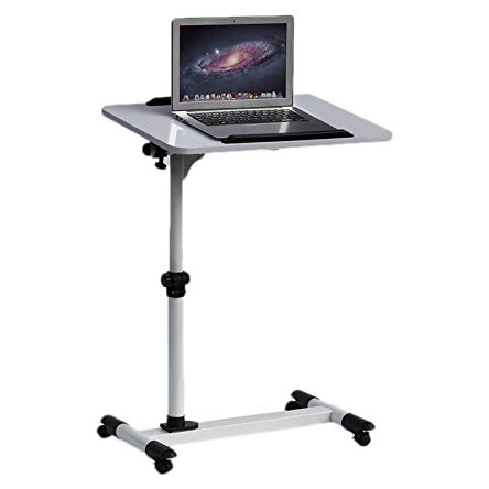 Efficient Home Offfice 360 Degree Rotation Height Adjustable Foldable Laptop Notebook PC Mobile Computer Desk Table Bed Stand