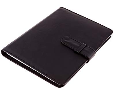 Leather Notebook by Weston Leather (Smooth Black)